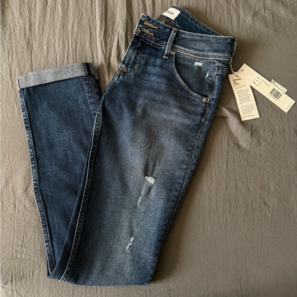 Hudson Low Rise Skinny Jeans